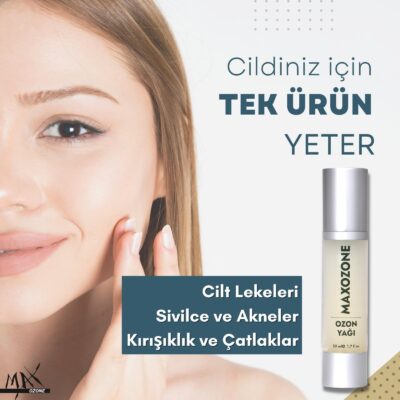 MaxOzone ozon yağı 50ml 40mg/ml