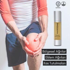 MaxOzone Ozonlu masaj jeli, ağrı giderici, 50ml