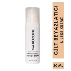 MaxOzone Cilt Beyazlatıcı ve Leke Kremi - Whitening and Blemish Cream