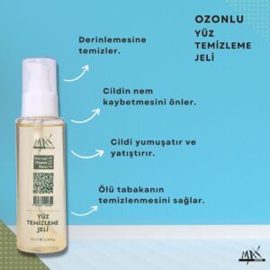 MaxOzone Üçlü Yüz Bakım Seti - Peeling Gel, Tonik, Yüz Temizleme Jeli