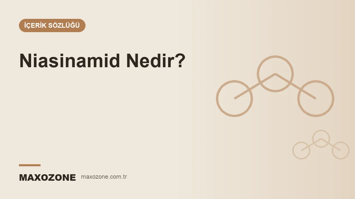 Niasinamid (B3 Vitamini) Nedir? Ciltte Nasıl Kullanılır? kapak görseli