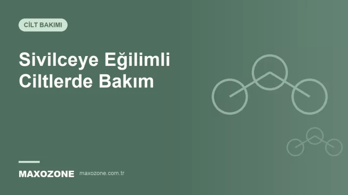 Sivilceye Eğilimli Ciltlerde Bakım kapak görseli