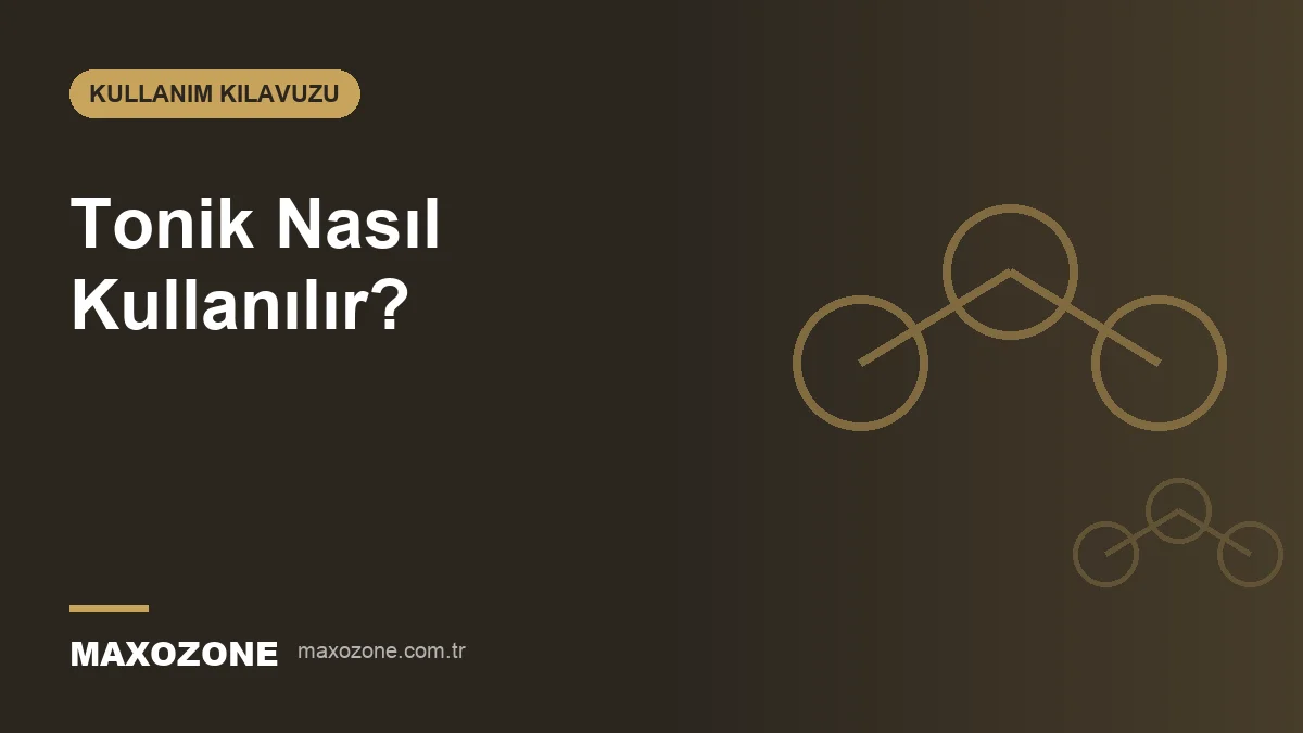 Tonik Nedir, Nasıl Kullanılır? Temizlemeden Sonra Neden Sürülür? kapak görseli